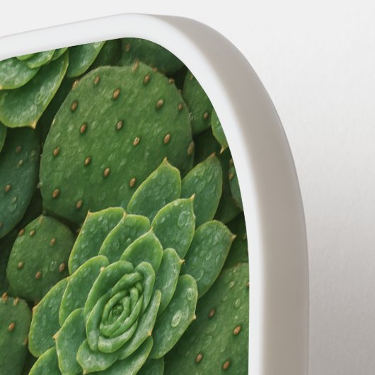 Kakteen, Botanisches Muster Pickleball Pa Pickleball Schläger (Linke Seite)