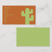 Kakteen - Business Visitenkarte (Vorne/Hinten)