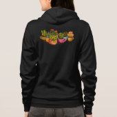 Kakteen-Coffee Cups-Design Hoodie (Rückseite)
