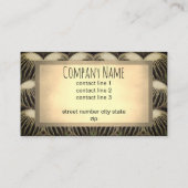 Kakteen Collage Nature Foto künstlerisch zweiseiti Visitenkarte (Rückseite)