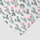 Kakteen grün und rosa seidenpapier (Ausschnitt)