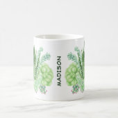 Kakteen Illustration Kaffeetasse (Mittel)