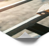 Kakteen im Sonnenlicht Poster (Ecke)