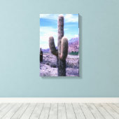 Kakteen in der Provinz Jujuy - Nordargentinien Leinwanddruck (Insitu (Holzboden))