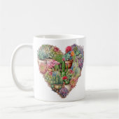 Kakteen in Herzform Kaffeetasse (Links)