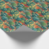 Kakteen Kaktus Pflanzen Terrakotta Töpfe Wüsten Go Geschenkpapier (Ecke)