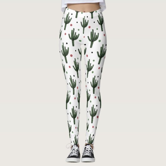  Kakteen Leggings (Vorderseite)