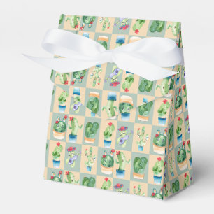 Kakteen-Liebe - Aquarell Geschenkschachtel