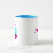 Kakteen-Liebe Tasse (Zentrum)