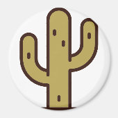 Kakteen Magnet (Vorne)