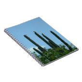 Kakteen mit Lorikeets Bonaire Notebook Notizblock (Rechte Seite)