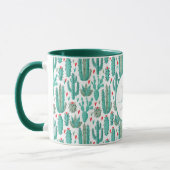 Kakteen, mit Monogramm Tasse (Links)