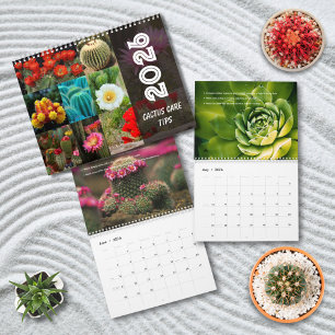 Kakteen-Monatliche Wüstenpflanzen-Inspiration Kalender