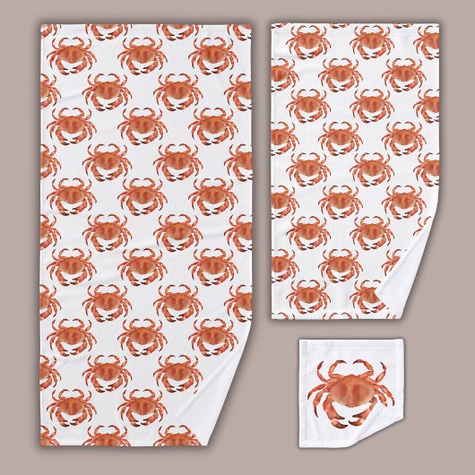 Kakteen-Muster Badhandtuch Set