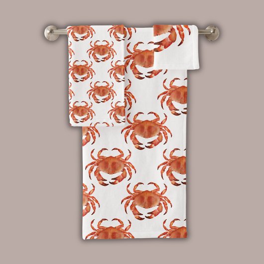 Kakteen-Muster Badhandtuch Set