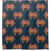 Kakteen-Muster Duschvorhang (Vorderseite)