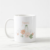 Kakteen Name Floral Succules Name Kaffeetasse (Links)