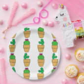 Kakteen Pappteller (Party)