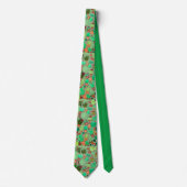 Kakteen Pflanze Grüner Kakteen Garden Krawatte (Vorderseite)