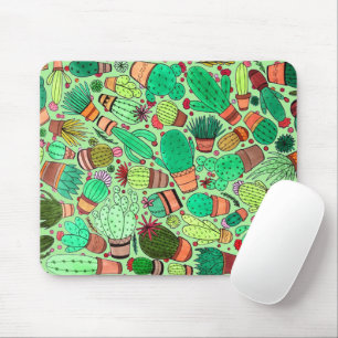 Kakteen Pflanze Grüner Kakteen Garden Mousepad