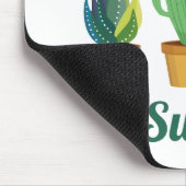 Kakteen Puns sind sukkulent Mousepad (Ecke)