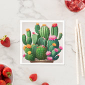 Kakteen Serviette (Beispiel)