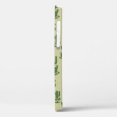 Kakteen-Silhouette in Tassen und Töpfen Case-Mate iPhone Hülle (Rückseite / Links)