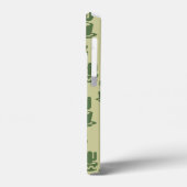 Kakteen-Silhouette in Tassen und Töpfen Case-Mate iPhone Hülle (Rückseite / Links)