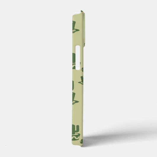 Kakteen-Silhouette in Tassen und Töpfen Case-Mate iPhone Hülle (Rückseite / Rechts)