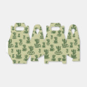 Kakteen-Silhouette in Tassen und Töpfen Geschenkschachtel (Ungefaltet)