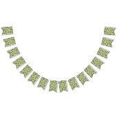 Kakteen-Silhouette in Tassen und Töpfen Wimpelkette (Alle)