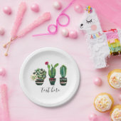 Kakteen, Sukkulent, Aquarell, Fiesta, Mexikanisch, Pappteller (Party)