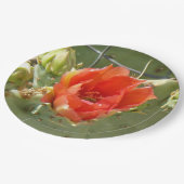 Kakteen Tough and Beautiful Large Paper Tellers Pappteller (Schrägansicht)