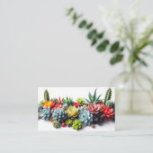 Kakteen Treuekarte (Stehend Vorderseite)