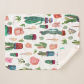 Kakteen und Hintern Sherpadecke (Vorderseite (Horizontal))