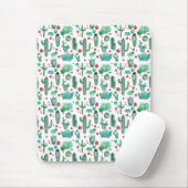 Kakteen und Ladybug-Muster - Mousepad (Mit Mouse)