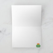 Kakteen und Roadrunners Karte (Innenseite)