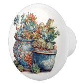 Kakteen und Sukkulente Keramikknauf (Rechts)