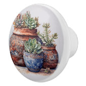 Kakteen und Sukkulente Keramikknauf (Rechts)