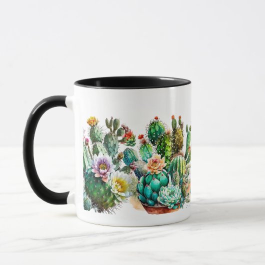 Kakteen und Sukkulente Tasse (Links)