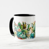 Kakteen und Sukkulente Tasse (Vorderseite Links)