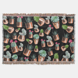 Kakteen und Sukkuline in Rose Decke