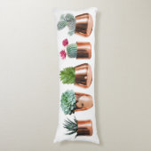 Kakteen und Sukkuline in Rose Seitenschläferkissen (Vorderseite Vertikal)