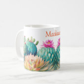 Kakteen und Sukkuline mit Namen Kaffeetasse (Vorderseite Links)