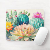 Kakteen und Sukkuline Mousepad (Mit Mouse)