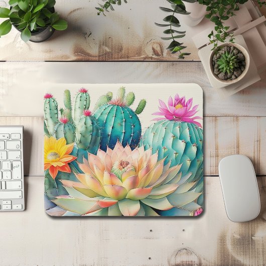 Kakteen und Sukkuline Mousepad