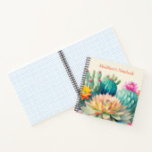 Kakteen und Sukkuline Notizblock (Innenseite)