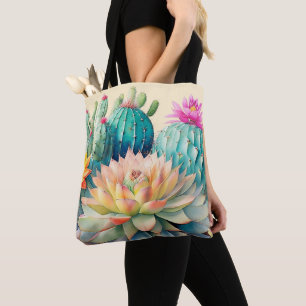 Kakteen und Sukkuline Tasche