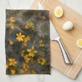 Kakteen und Wildblumen Handtuch (Viertel Falte)