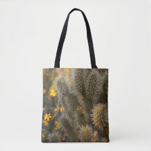Kakteen und Wildblumen Tasche